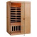 Infrasauna DeLuxe 2200 CARBON, barevná terapie