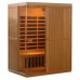 Infrasauna DeLuxe 3300 CARBON, barevná terapie