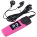 HYUNDAI MP 366 FM MP3/MP4 Přehrávač 4 GB, růžový