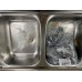 BAZAR Franke Hydros HDX 654 R, 965x510 mm, nerezový dřez 101.0320.862 VYVRTANÝ OTVOR, OHNUTÝ ROH!!