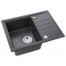 ALVEUS INTERMEZZO 30 granitový dřez, 620 x 480 mm, černý