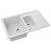 ALVEUS INTERMEZZO 70 granitový dřez, 780 x 480 mm, bílý