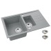 ALVEUS INTERMEZZO 70 granitový dřez, 780 x 480 mm, beton