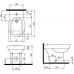 KOLO Varius bidet stojící s otvorem K35000