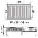 Kermi Therm X2 Profil-kompakt deskový radiátor 11 600 / 700 FK0110607