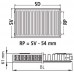 Kermi Therm X2 Profil-kompakt deskový radiátor 11 500 / 1100 FK0110511