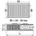 Kermi Therm Profil-Kompakt deskový radiátor 22 200 / 1000 FK0220201001NXK