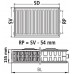 Kermi Therm Profil-Kompakt deskový radiátor 33 200 / 900 FK0330200901NXK