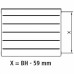 Kermi Therm X2 LINE-K kompaktní deskový radiátor 10 305 x 505 PLK100300501N1K