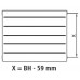 Kermi Therm X2 LINE-K kompaktní deskový radiátor 22 905 x 405 PLK220900401N1K