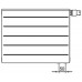 Kermi Therm X2 LINE-V deskový radiátor 10 505 x 605 PLV100500601L1K