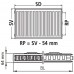 Kermi Therm X2 Profil-kompakt deskový radiátor 12 400 / 400 FK0120404