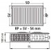 Kermi Therm X2 Profil-Kompakt deskový radiátor 22 750 / 800 FK0220708