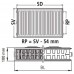 Kermi Therm X2 Profil-Kompakt deskový radiátor 22 300 / 800 FK0220308