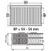 Kermi Therm X2 Profil-kompakt deskový radiátor 33 600 / 1800 FK0330618