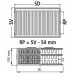 Kermi Therm X2 Profil-kompakt deskový radiátor 33 900 / 500 FK0330905