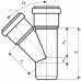 OSMA KGEA kanalizační odbočka DN 125/125, 45° 221300