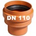 OSMA KGUS kanalizační přechodka DN 110, kamenina/PVC 220830