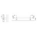 KORADO KORALUX LINEAR Classic Koupelnový radiátor KLC 900.750 white RAL 9010