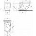 KOLO Ego by Antonio Citterio stojící klozet s hlubokým splachováním, 6l, odpad vodorovný K13000000