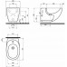 KOLO Ego by Antonio Citterio bidet závěsný, s otvorem pro baterii, s přepadem K15100000