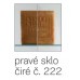 KOLO First křídlové pivotové dveře 90 cm, otevírané vně, do niky nebo pro kombinaci s pevnou boční stěnou, čiré ZDRP90222003