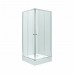 KOLO First čtvercový sprchový kout 90 x 90 cm, posuvné dveře, SATIN ZKDK90214003