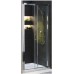 KOLO Geo-6 posuvné dveře 110 cm do niky nebo pro kombinaci s pevnou stěnou Geo-6, sklo čiré/rám stříbrný GDRS11222003A