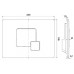 KOLO Grid ovládací tlačítko pro instalační modul, chrom 94173-002