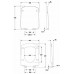 KOLO Nova Pro klozetové sedátko, tvrdé, z Duroplastu, pravoúhlé, instalace zdola M30115000