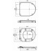 KOLO Quattro klozetové sedátko, tvrdé, z Duroplastu K60113