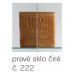 KOLO Geo-6 posuvné dveře 100 cm do niky nebo k boční stěně, čiré/stříbrná GDRS10R22003