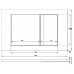 KOLO Play ovládací tlačítko pro instalační modul, chrom 94152-002