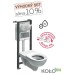 KOLO Nova Pro Bez Bariér závěsný set: instalační modul Technic GT a závěsný klozet Nova Pro Bez Bariér 99324