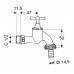 SCHELL Zahradní ventil 1/2" matný 034050399