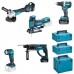 VÝPRODEJ MAKITA DLX5066TJ Aku sada DDF484+DGA513+DHR202+DJV181+DML815+(3x18V/3*5Ah)+(3x MAKPAC) POŠKOZENÝ KUFR!!
