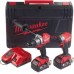 VÝPRODEJ Milwaukee M18 FPP2A2-502X Sada aku nářadí 4933464268 POŠKOZENÝ KUFR!!