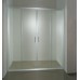 RAVAK Rapier NRDP4-130 sprchové dveře posuvné, satin Transparent 0ONJ0U00Z1