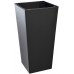 PLASTKON In- & Outdoor květináč Elise lesk 30 cm antracit
