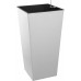 PLASTKON In- & Outdoor květináč Elise mat 20 cm bílá