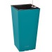 PLASTKON In- & Outdoor květináč Elise mat 20 cm tyrkys