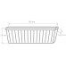 PLASTKON Samozavlažovací truhlík Smart Systém Gardenie 100 cm bílá
