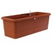 PLASTKON Samozavlažovací truhlík GARDENIE SMART 60x22,5x19,5 cm terakota