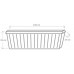 PLASTKON Truhlík Garden 100 cm antracit