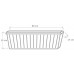 PLASTKON Samozavlažovací truhlík Garden Flor 80 cm antracit