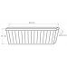 PLASTKON Samozavlažovací truhlík Smart Systém Extra Line 60 cm tyrkys