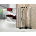 RONAL PLSR Pur Light S čtvrtkruh, posuvné dveře, 90cm,R 50cm, barva*/sklo čiré PLSR50090SF07