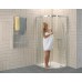 RONAL PLSR Pur Light S čtvrtkruh, posuvné dveře, 90cm,R 50cm, barva*/sklo čiré PLSR50090SF07