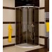 RONAL PLSR Pur Light S čtvrtkruh, posuvné dveře, 90cm,R 50cm, barva*/sklo čiré PLSR50090SF07