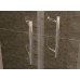 RONAL PLSR Pur Light S čtvrtkruh, posuvné dveře, 90cm,R 50cm, barva*/sklo čiré PLSR50090SF07